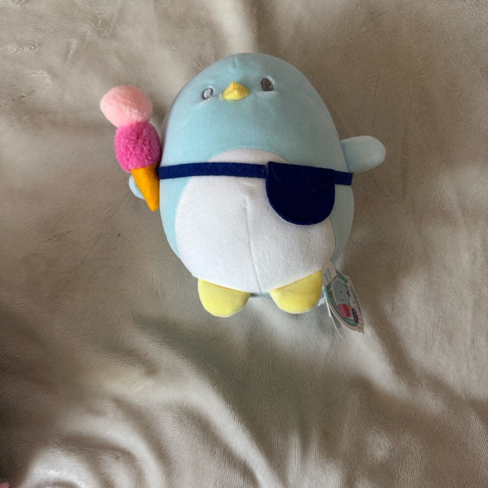 Golden Odenkake Kawaii Mochi Soft penguin-BNWT - Picture 2 of 5